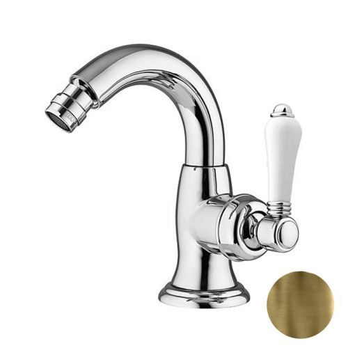 Смеситель Nicolazzi Petit Mont Blanc 3455BZ76C на биде бронза