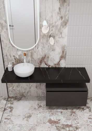 Ящик под столешницу Armadi Art Vallessi UNO-S 897-080-A mat