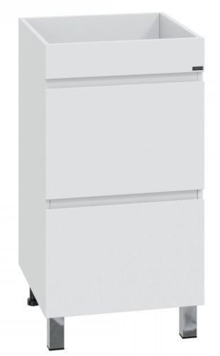Тумба под раковину СанТа Марс 700313 50х50 напольная цвет белый