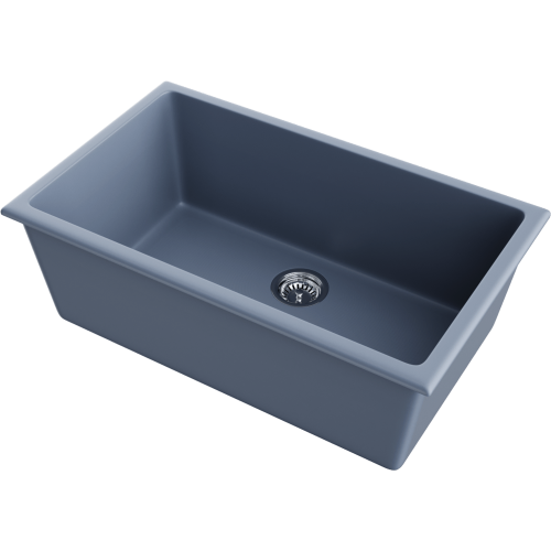 Кухонная мойка Omoikiri Okinoshima 76-U/I 4997148 75х45 цвет синий