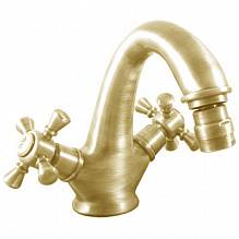 Смеситель RavSlezak MORAVA RETRO MK343.5KZ на биде золото