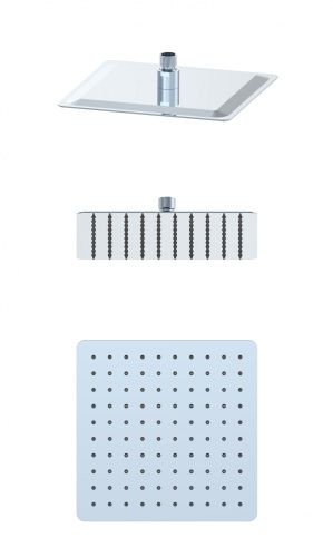 Верхний душ Wonzon & Woghand WW-88DP06-CR 25х25 хром