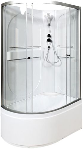 Душевая кабина AvaCan L620RN 120х80 асимметричная без крыши ориентация правая