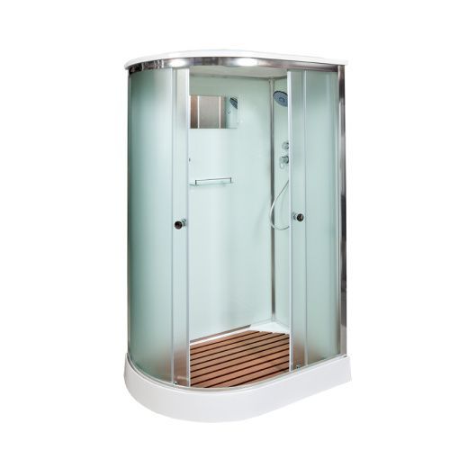 Душевая кабина AvaCan D102SR 120х80 асимметричная с крышей ориентация правая