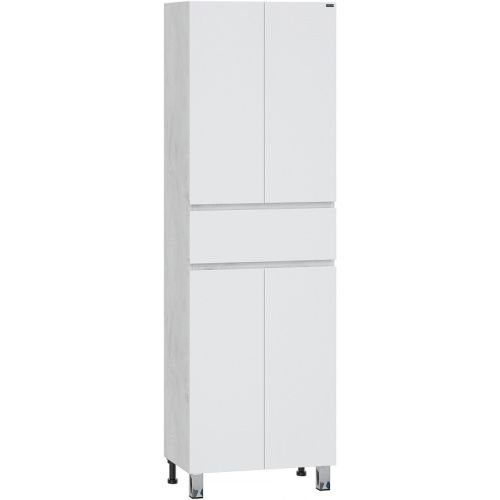 Шкаф-пенал СанТа Марс 700414 60х180 напольный цвет белый