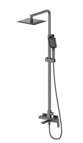 Душевая стойка Wonzon & Woghand Diamond WW-88739011-BGM настенная цвет черный