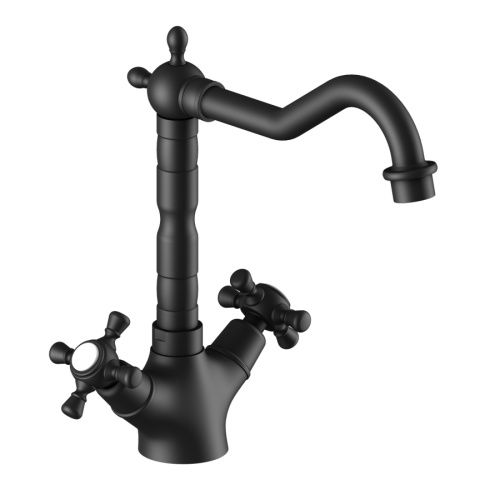 Смеситель Timo Nelson 0143/03F на раковину черный