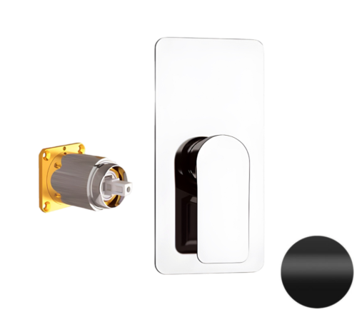 Смеситель для душа Remer Infinity I30KBNO встраиваемый в стену черный