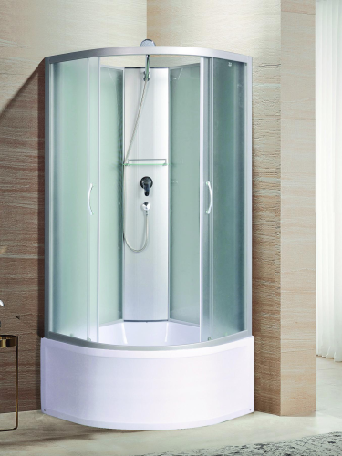 Душевая кабина River NARA 10000006203 100х100 четверть круга без крыши ориентация универсальная