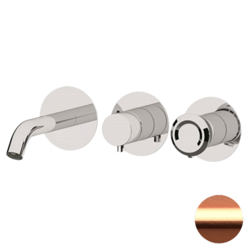 Смеситель для ванны Remer Element ET54D2PRP встраиваемый в стену медь