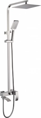 Душевая стойка Grocenberg GB7007-1NK настенная цвет никель