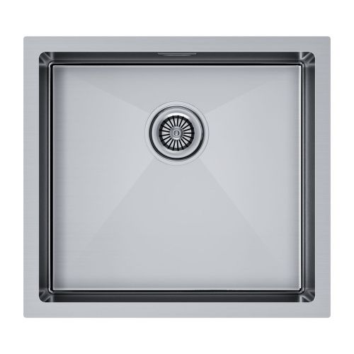 Кухонная мойка Paulmark GERBERG 48 UNI PM214844-BS 45х40 цвет нержавеющая сталь поверхность брашированная