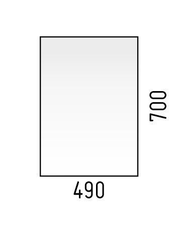Зеркало-шкаф Corozo Триана SD-00000300 40х70 подвесной цвет белый - фото 4