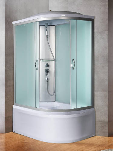 Душевая кабина River NARA 10000003644 120х90 асимметричная с крышей ориентация левая