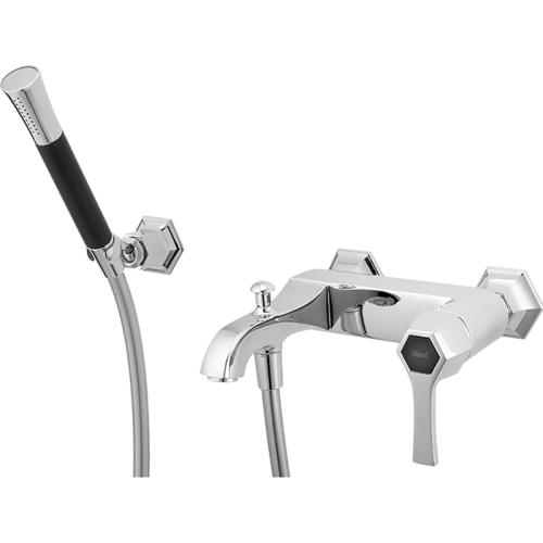 Смеситель для ванны Cisal Cherie CH0001246T настенный хром