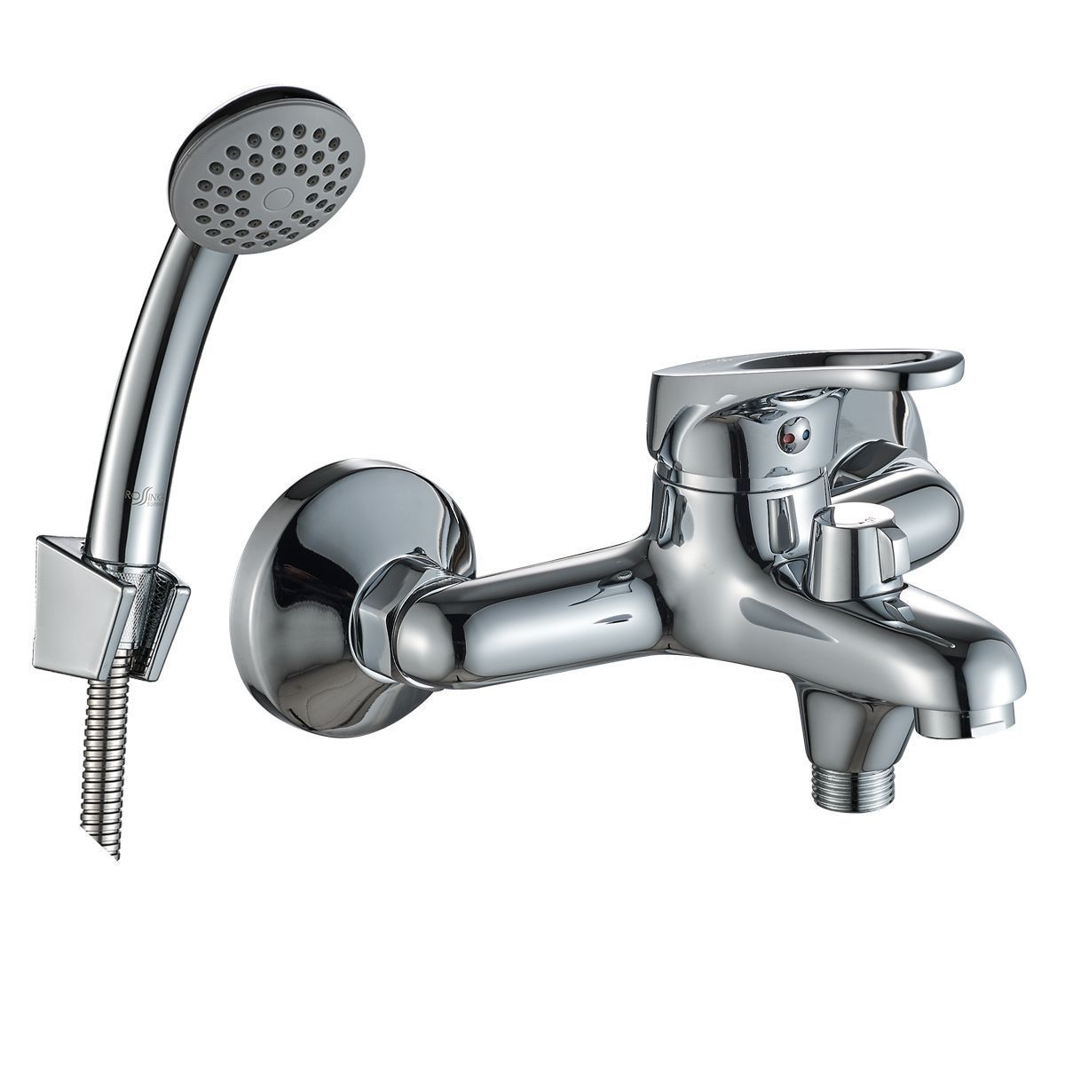 Смеситель для ванны Rossinka B B35-30 настенный хром