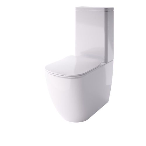 Унитаз напольный с бачком Hidra Faster FAR12_FA18/026 цвет черный с бачком безободковый