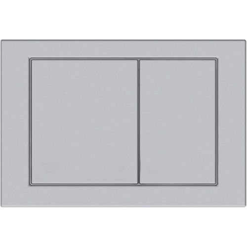 Клавиша смыва механическая KK POL M16 350/PWS/058-00-00 цвет оружейная сталь