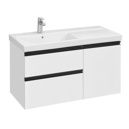 Тумба под раковину Roca DOMI A857477806 100х50 подвесная цвет белый