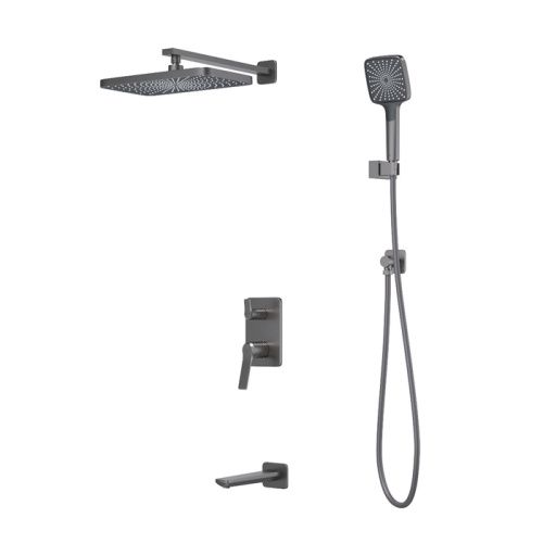 Душевая система Iddis Parker PARGM03i68 встраиваемая в стену цвет серый