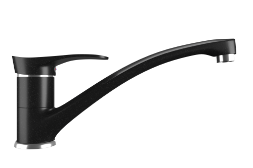 Смеситель для кухни Ulgran Classic U-003-344 на мойку черный