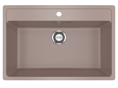 Кухонная мойка Ulgran Classic U-600-307 75х50 цвет коричневый