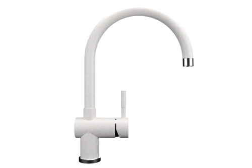 Смеситель для кухни Ulgran Classic U-021-341 на мойку белый