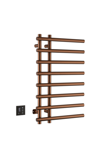 Полотенцесушитель электрический Boheme Uno 722-BRB 50х80 бронза