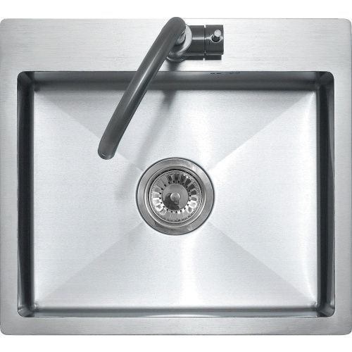 Кухонная мойка Melana ProfLine MLN-R5045H 50х45 цвет серый поверхность матовая