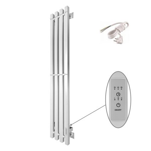 Полотенцесушитель электрический Altasan АргоПроф АргоПроф12021БМ 20х120 белый