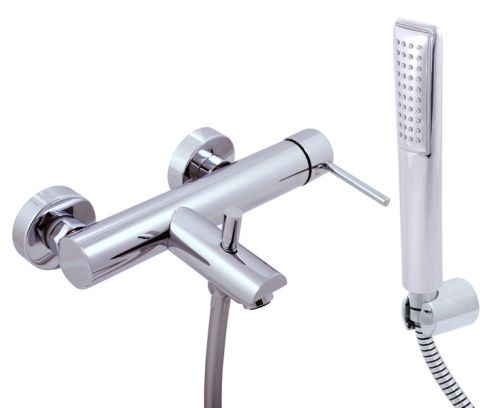 Смеситель для ванны и душа RavSlezak SEINA SE954.5/1 настенный хром