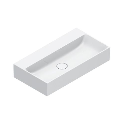 Раковина керамическая Catalano Premium 220650001 70 см подвесная цвет белый без отверстий под смеситель