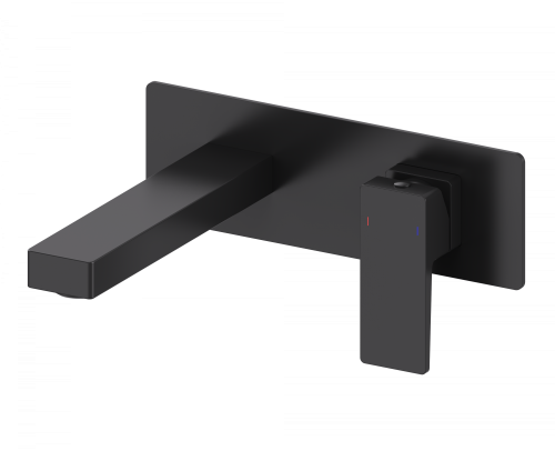 Смеситель для раковины Wonzon & Woghand CUBE 2.0 WW-88869068-MB встраиваемый в стену черный