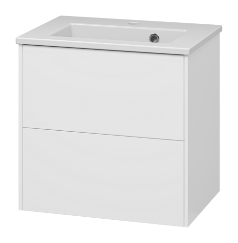 Тумба под раковину Brevita Toy TOY-09050-0102Я 50х40 подвесная цвет белый