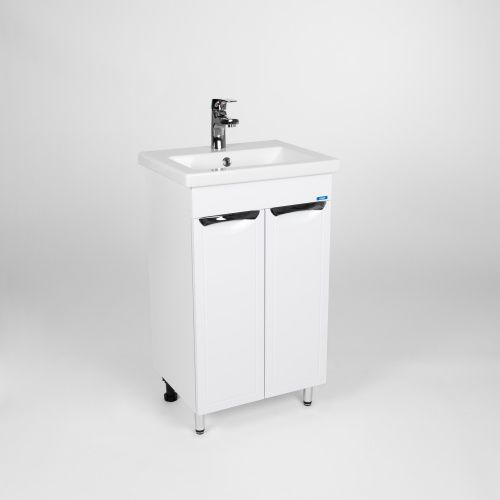 Тумба под раковину Viant Лима VLIM50CO-T2ST 50х40 напольная цвет белый