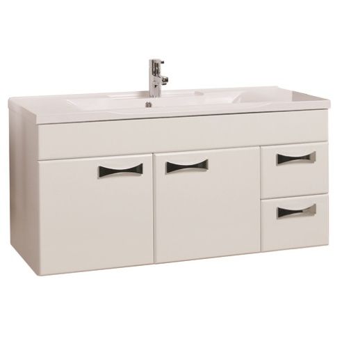 Тумба под раковину Aquaton Диор 1A110601DR010 120х40 подвесная цвет белый