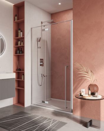 Душевая дверь Cezares LINER LINER-B-12-120-C-Cr-L 120х195 стекло прозрачное профиль хром