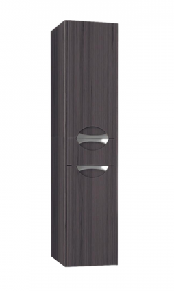 Шкаф-пенал Aquaton Сильва 1A215603SIW5R 30х150 подвесной цвет коричневый