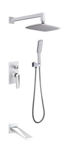 Душевая система Boheme Venturo 374-W-2 встраиваемая в стену цвет белый
