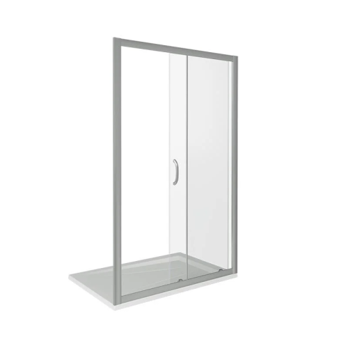 Душевая перегородка Good Door INFINITY ИН00032 140х185 стекло матовое профиль хром