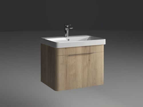 Тумба под раковину IBX Round R450601C/BLANCOG 60х40 подвесная цвет белый