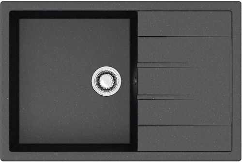 Кухонная мойка Azario Vision CS00078339 75х50 цвет черный