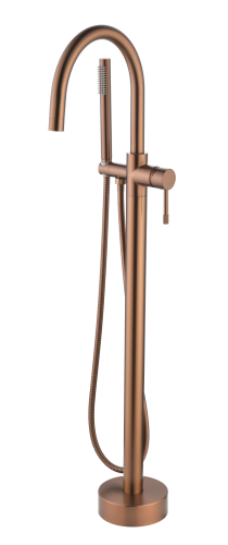 Смеситель Boheme Uno 469-CB напольный медь