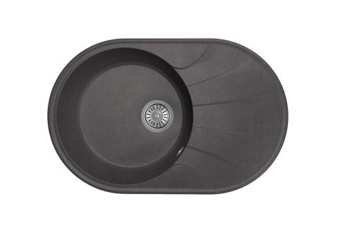 Кухонная мойка Dr.Gans Виола 740 25.140.C0740.410 75х50 цвет серый поверхность матовая