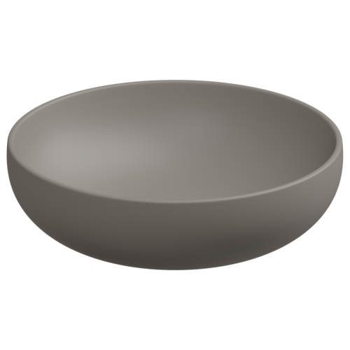 Раковина керамическая GSG Ceramic Design Easy EALAVRO45030 50х50 накладная цвет бежевый без отверстий под смеситель