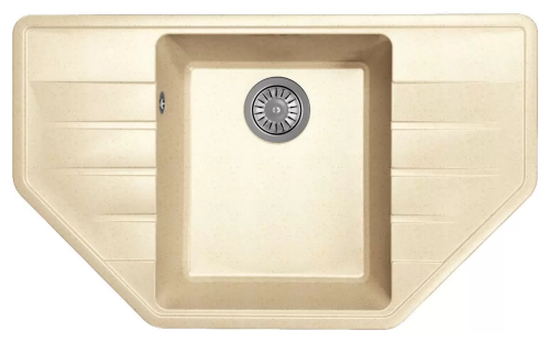 Кухонная мойка Dr.Gans Ирис 25.160.C0800.402 80х50 цвет бежевый поверхность матовая