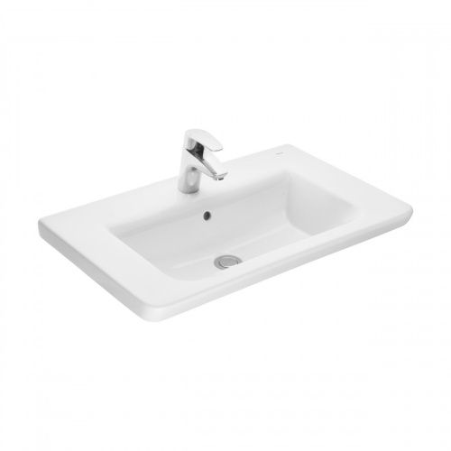 Раковина из сантехнического фарфора Roca The Gap Unik 7327471000 70х40 накладная цвет белый