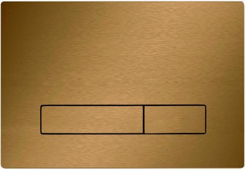 Клавиша смыва механическая KK POL Vitrum Metal SLim 350/PSM/007-00-00 цвет золото