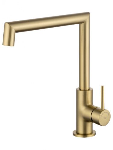 Смеситель для кухни Wonzon & Woghand WW-L1005-BG на мойку золото