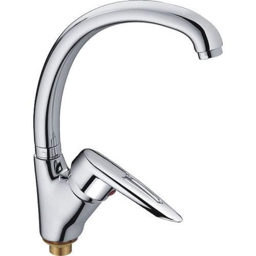 Смеситель для кухни Haiba HB07 HB4107-2 на мойку хром